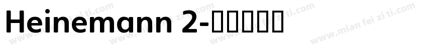 Heinemann 2字体转换